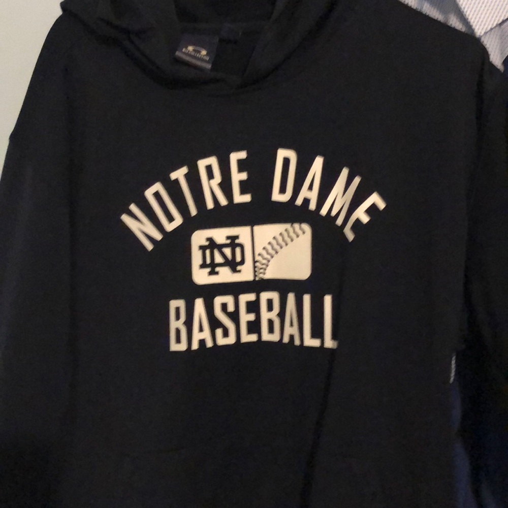 Notre Dame baseball sweater